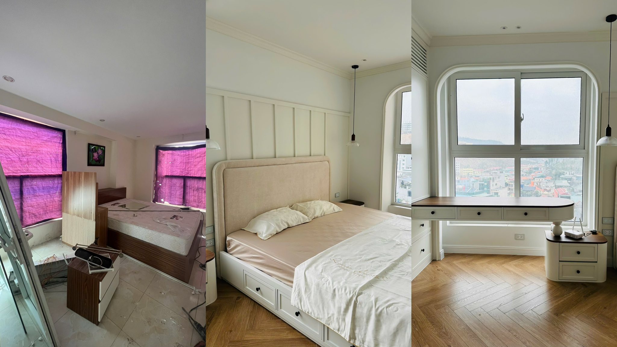 Một không gian phòng ngủ rất khác đúng không ạ?