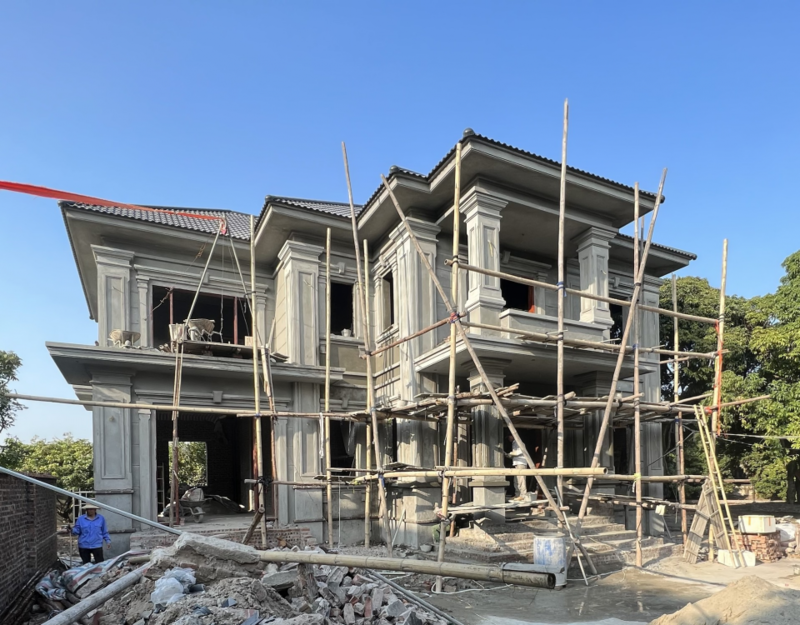 Xây nhà 2 tầng 100m2 hết bao nhiêu tiền