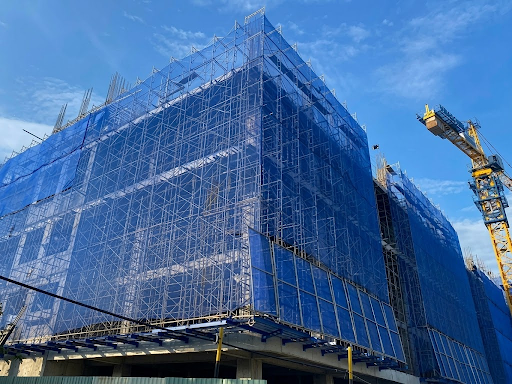 Lưới chắn bụi khi sửa chữa cải tạo tại Hà Nội